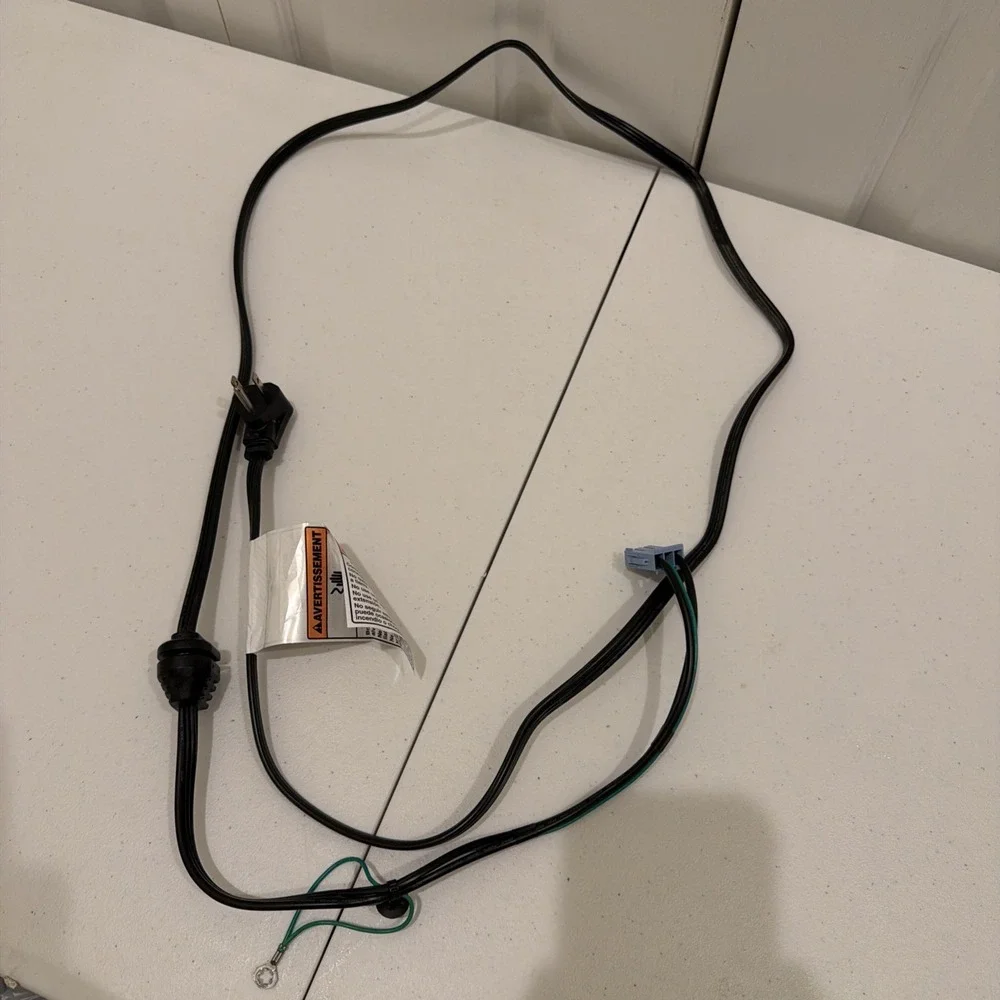 Whirlpool Maytag Washer Power Cord W10132081 OEM TESTED WORKS Kenmore 600 Series